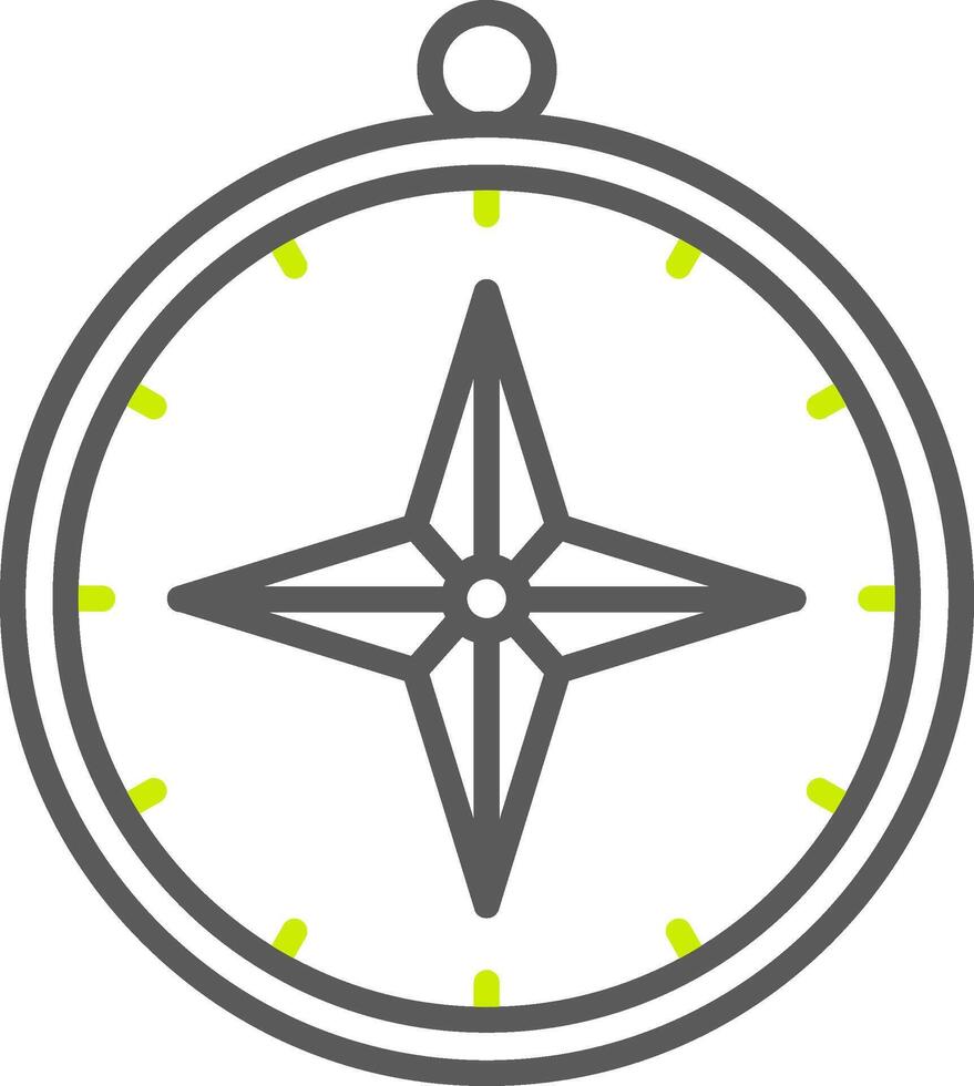 Compass Versatile Line Drawing vector