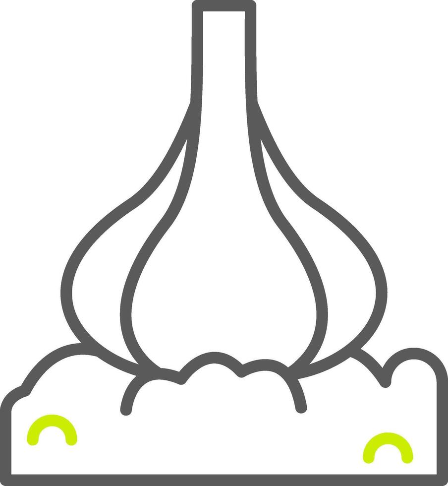 Garlic Polished Tech Badge vector