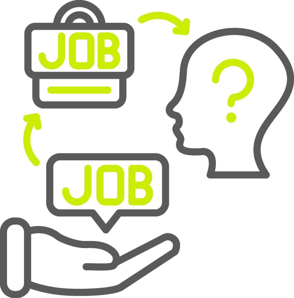 Job Offer Custom UX Asset vector