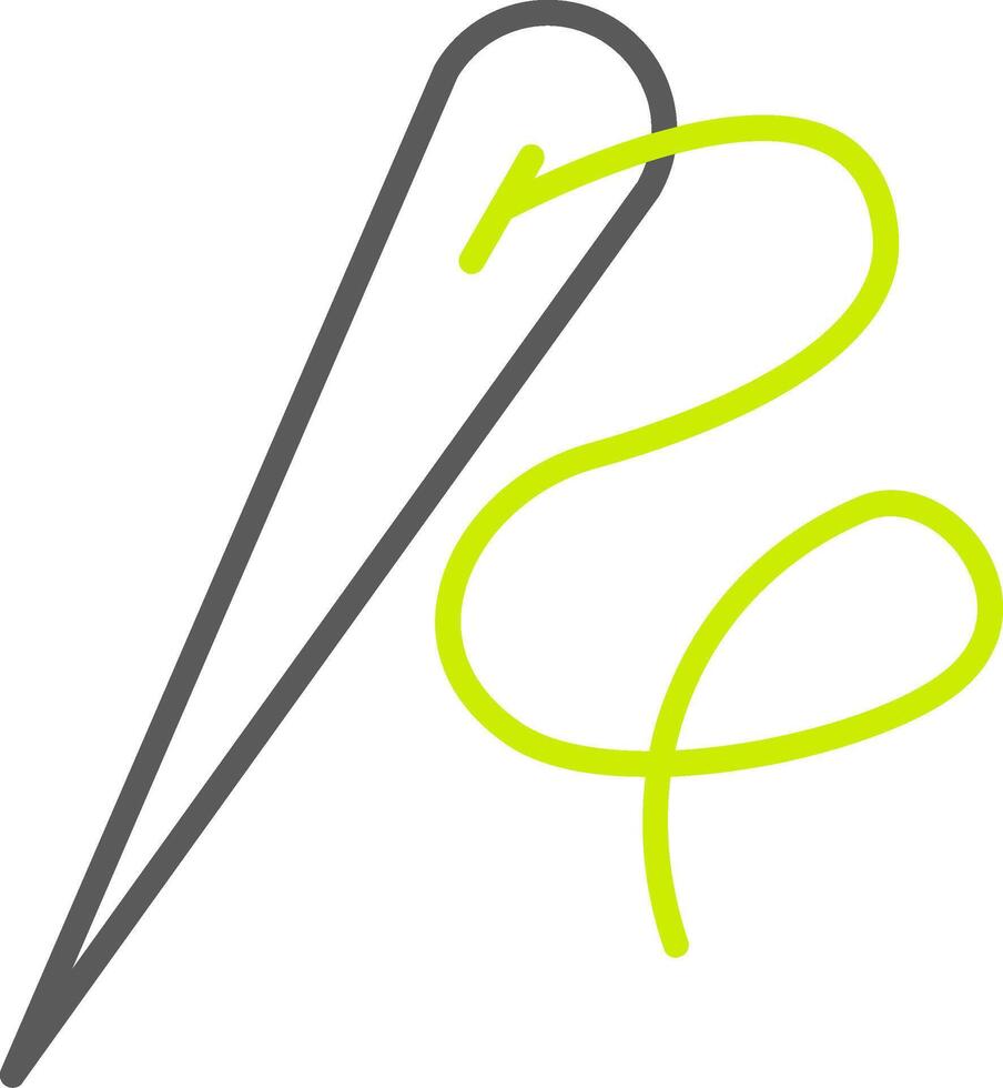 Needle Dynamic Visual Mark vector