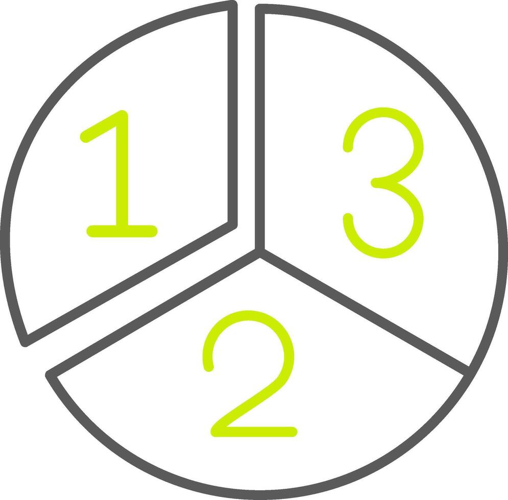 Pie Chart Versatile App Object vector