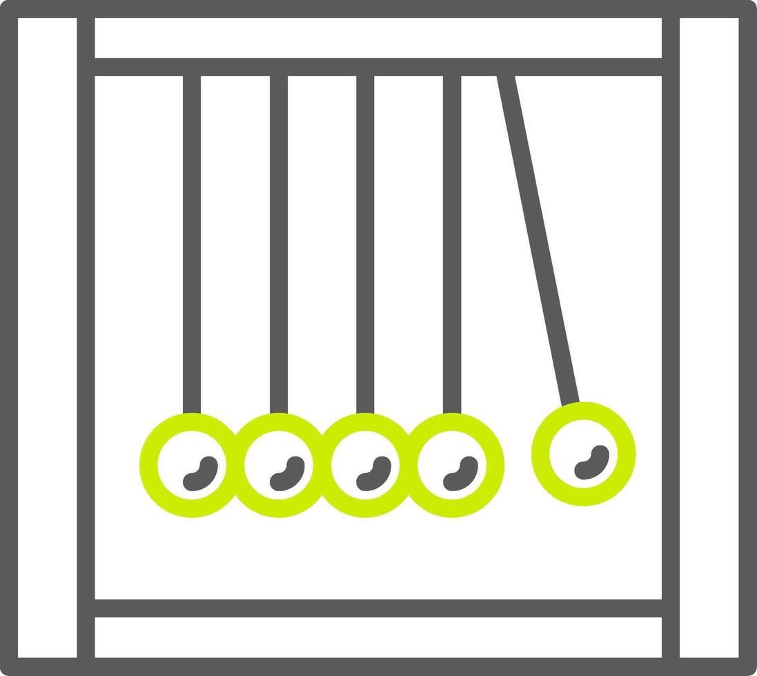 Pendulum NextGen Line Drawing vector