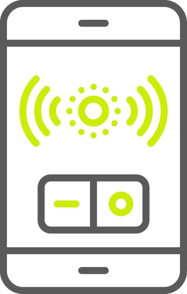 Ambient Sensor Custom Interface Symbol vector