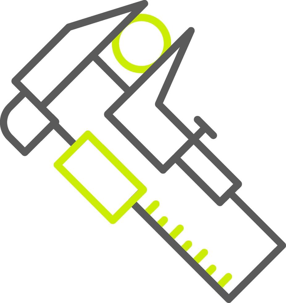 Caliper Minimal UX Part vector