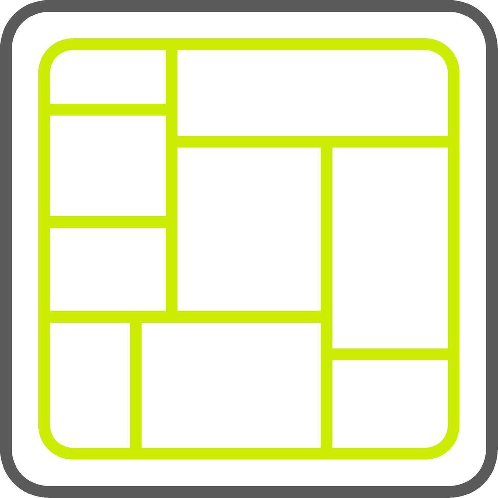 Tatami Modern UI Piece vector