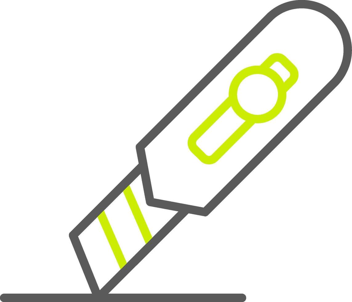 Cutter Optimized Line Drawing vector