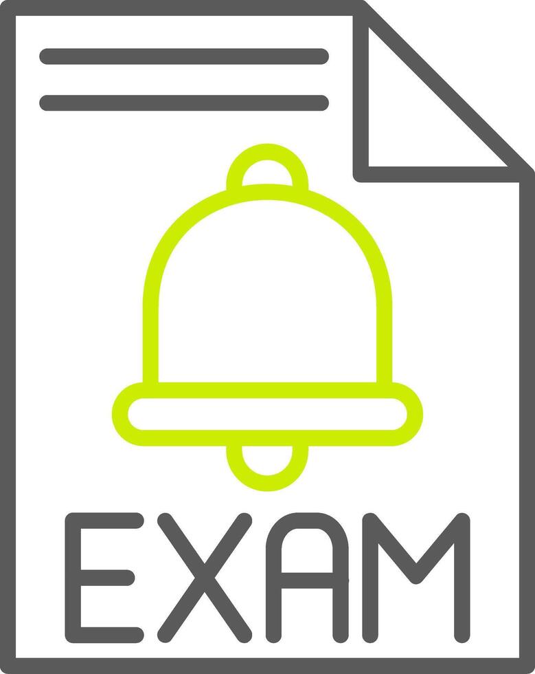 Exam Secure App Element vector