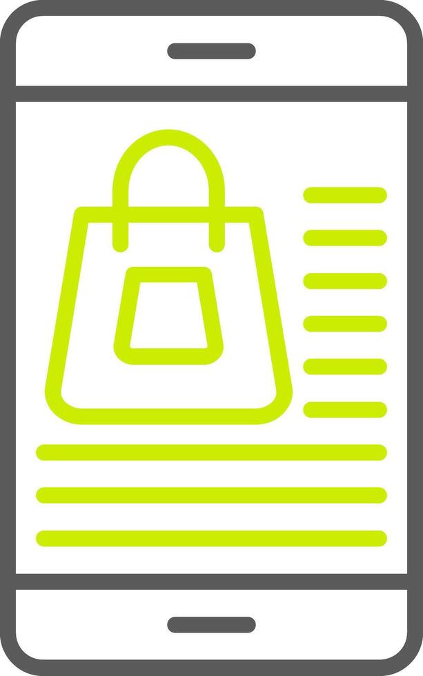 Online Shop Polished Design Token vector