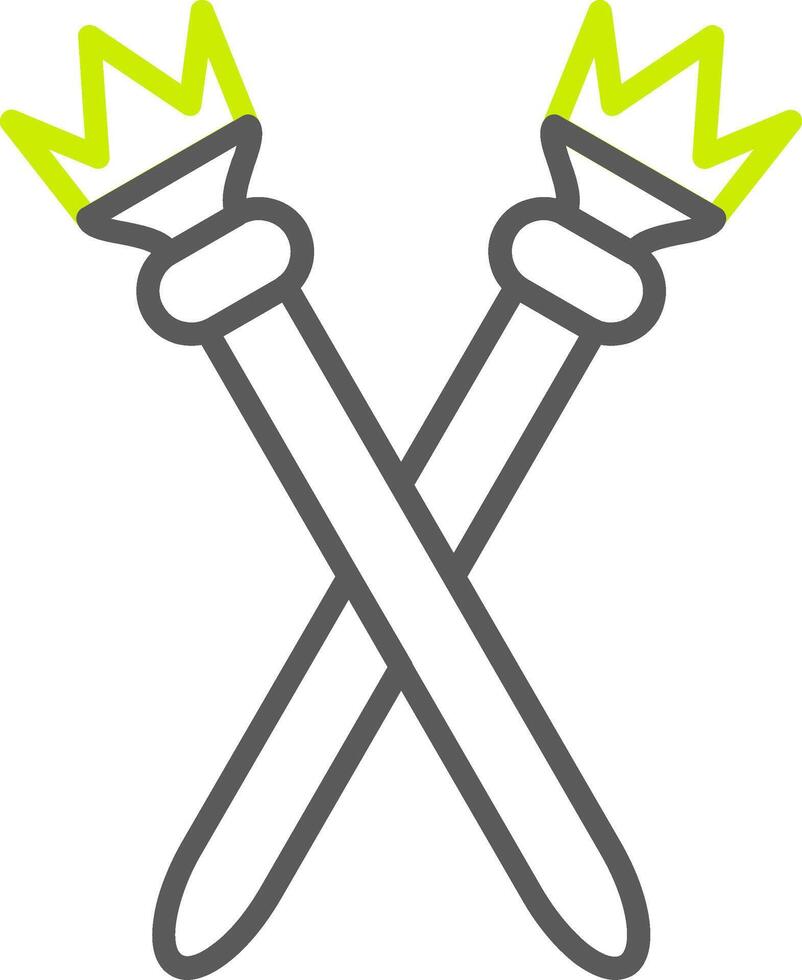 Scepter Streamlined Tech Badge vector