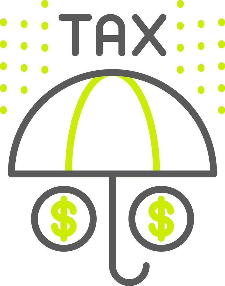 Tax Protection Advanced Design Token vector