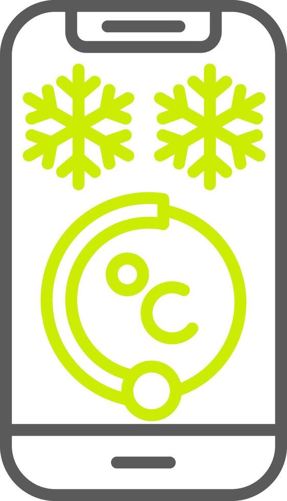 Ambient Temperature Sensor Streamlined Tech Badge vector