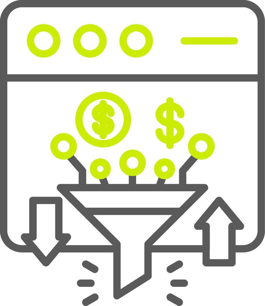 Conversion Smart Line Drawing vector