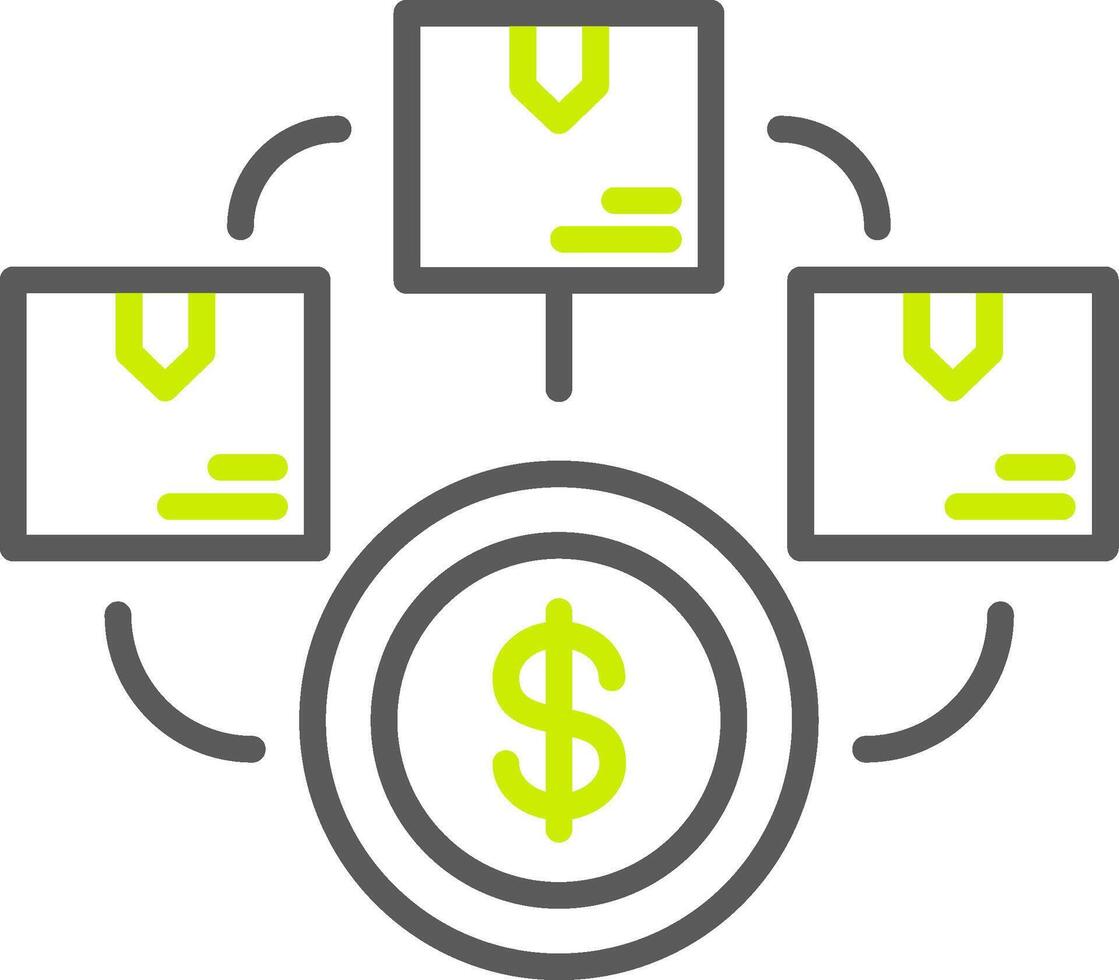 Cost Polished Tech Badge vector
