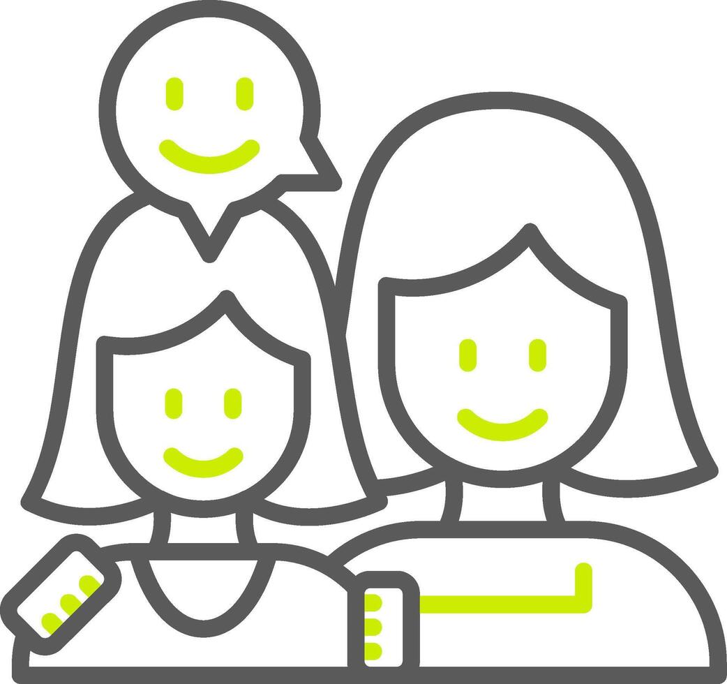 Parent Streamlined Tech Badge vector