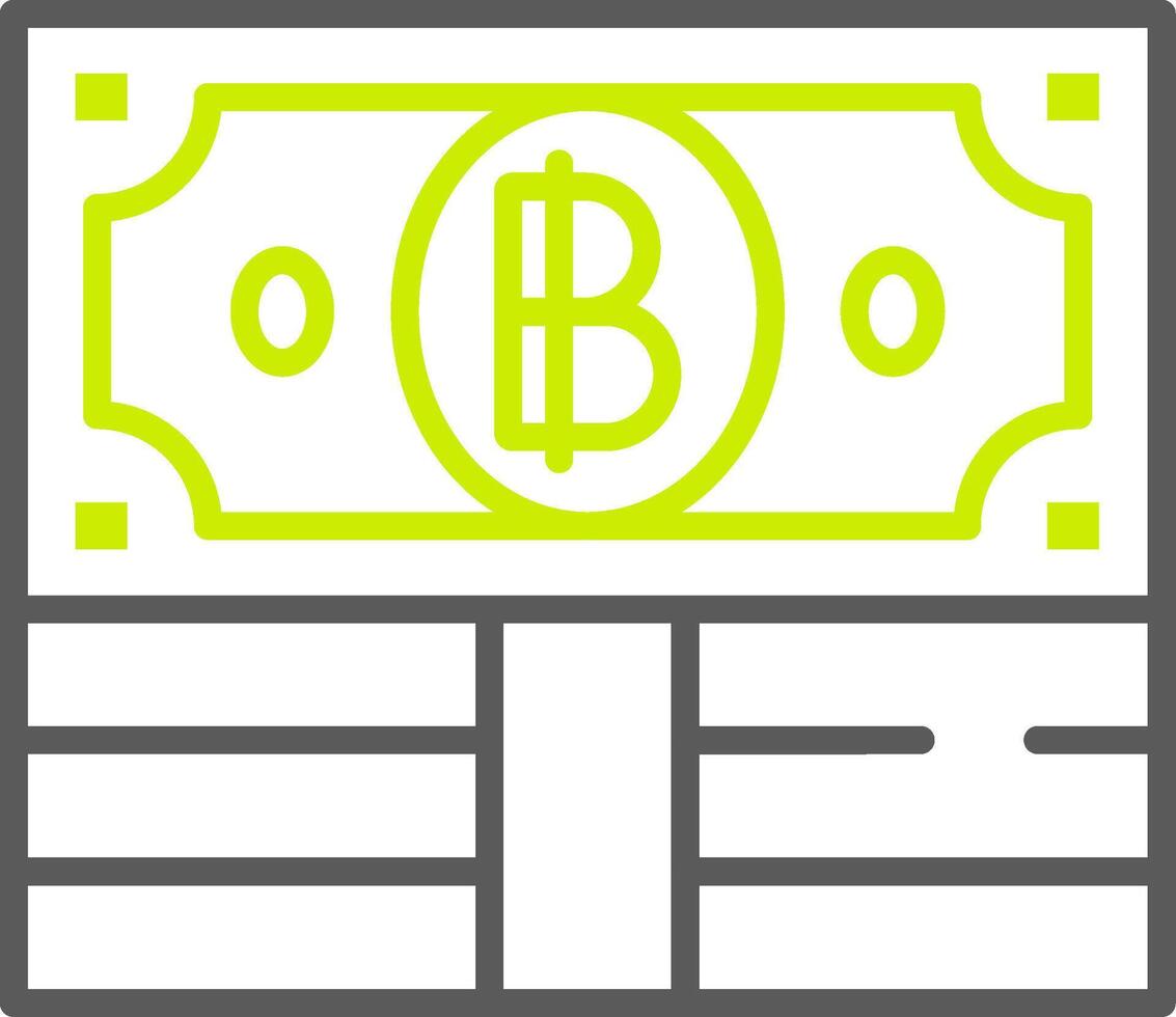 Baht Advanced Web Graphic vector