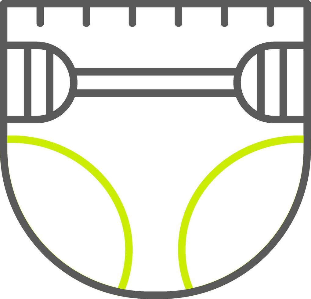 Diaper Clean Frame Graphic vector