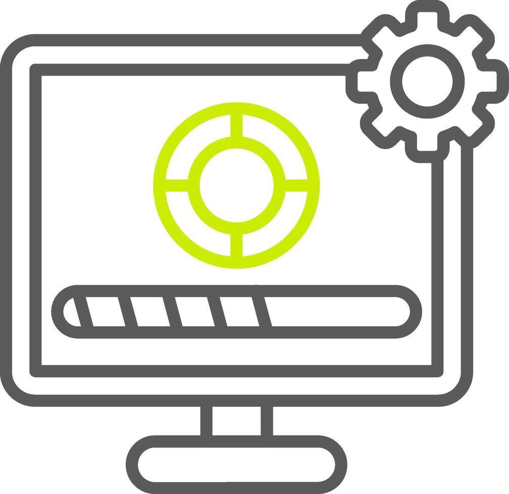 Installation Artistic UI Component vector