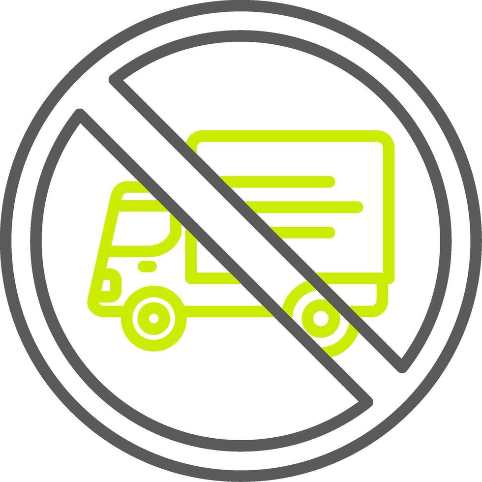 No Trucks NextGen App Object vector