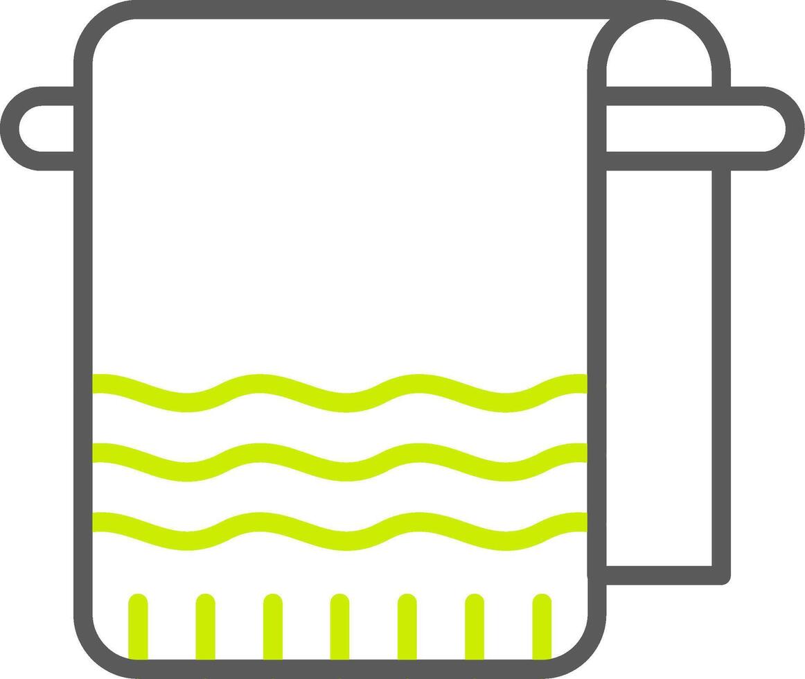 Towel Custom Tech Badge vector