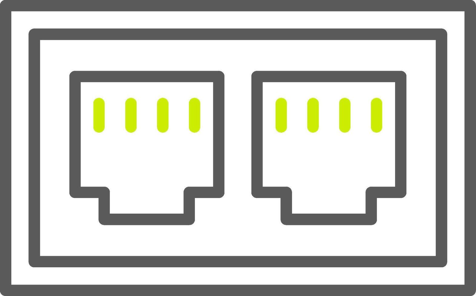 Ethernet Smart Design Token vector