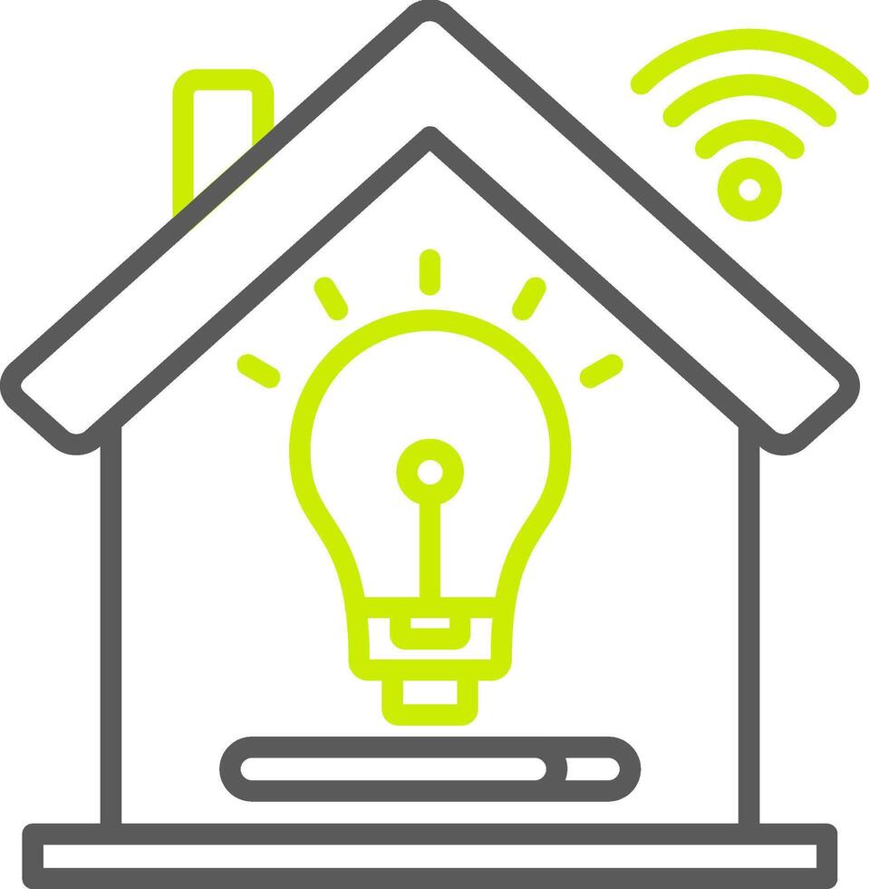 Light Control Smart UX Asset vector