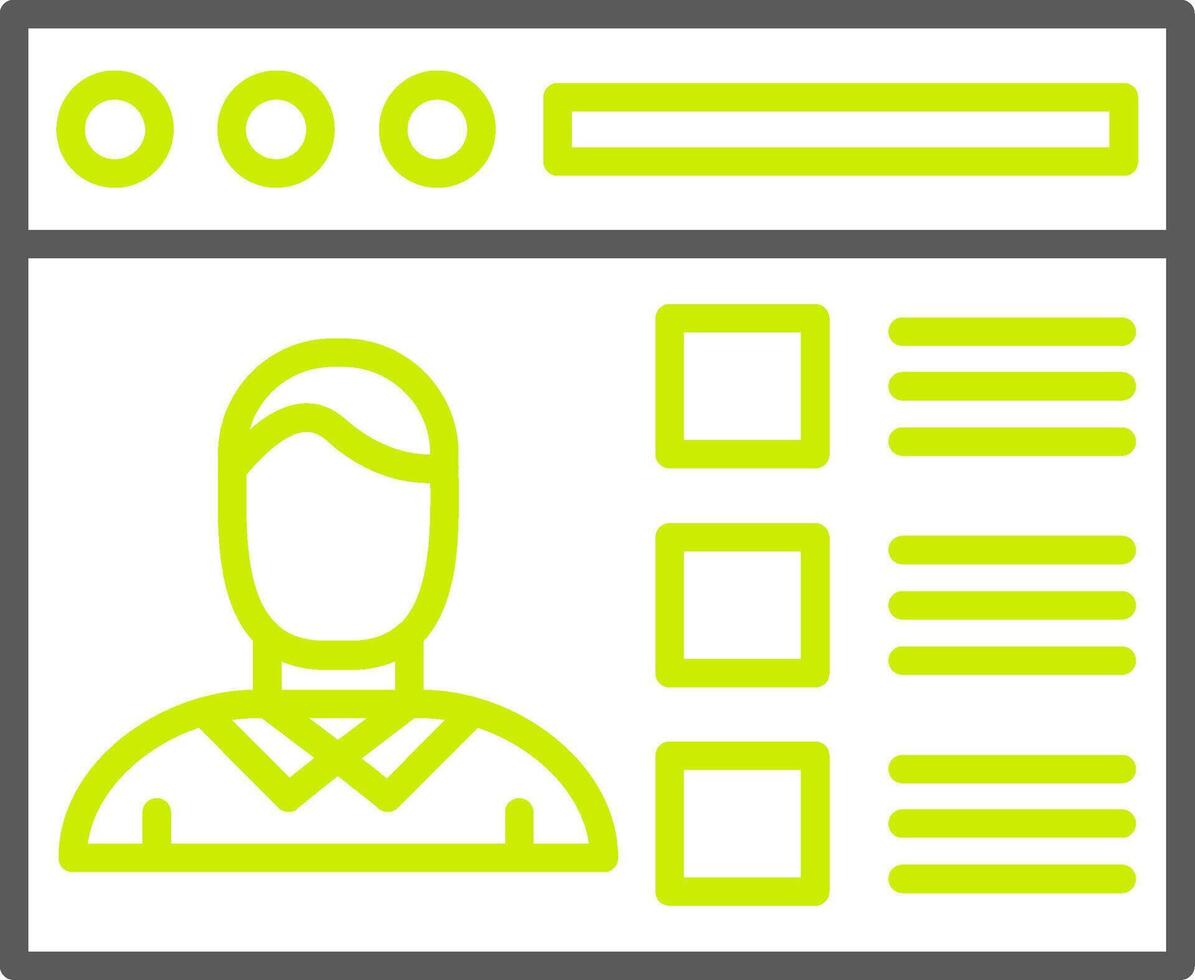 Online Registration Dynamic Web Graphic vector
