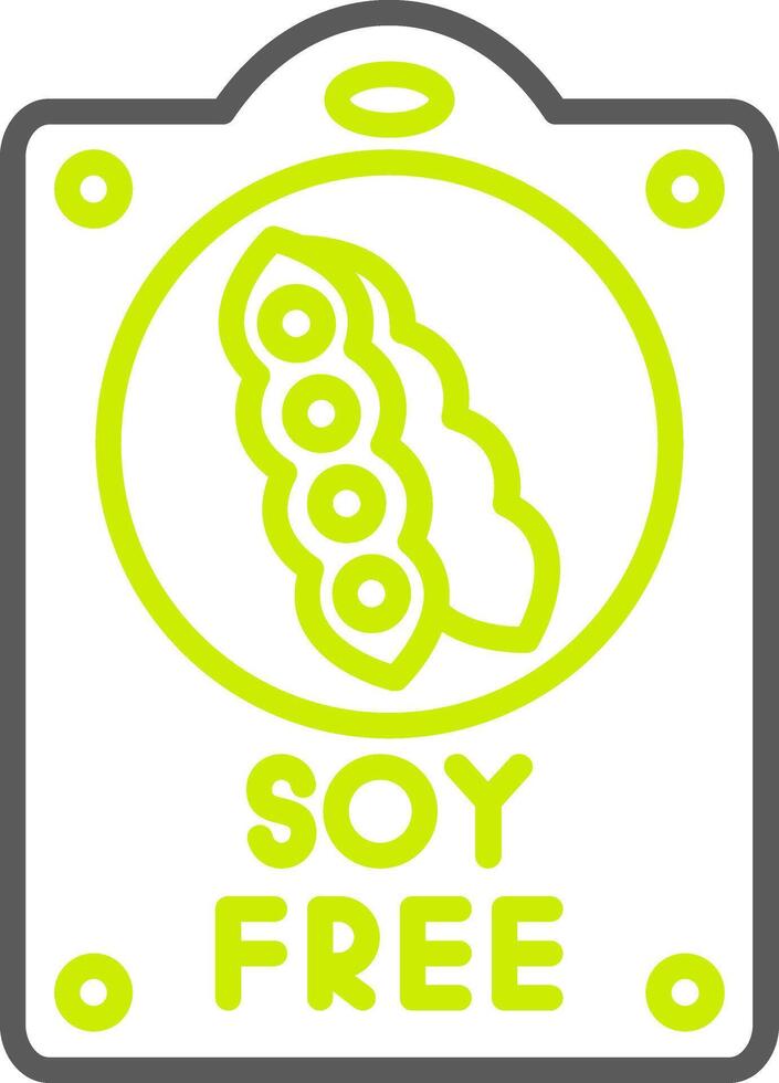 Soy Free Polished Design Token vector