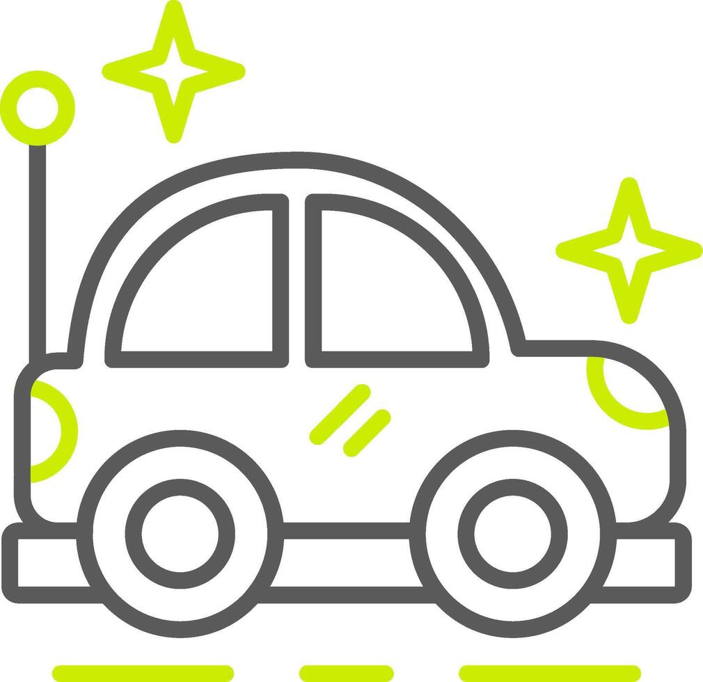 Car Toy Advanced App Object vector