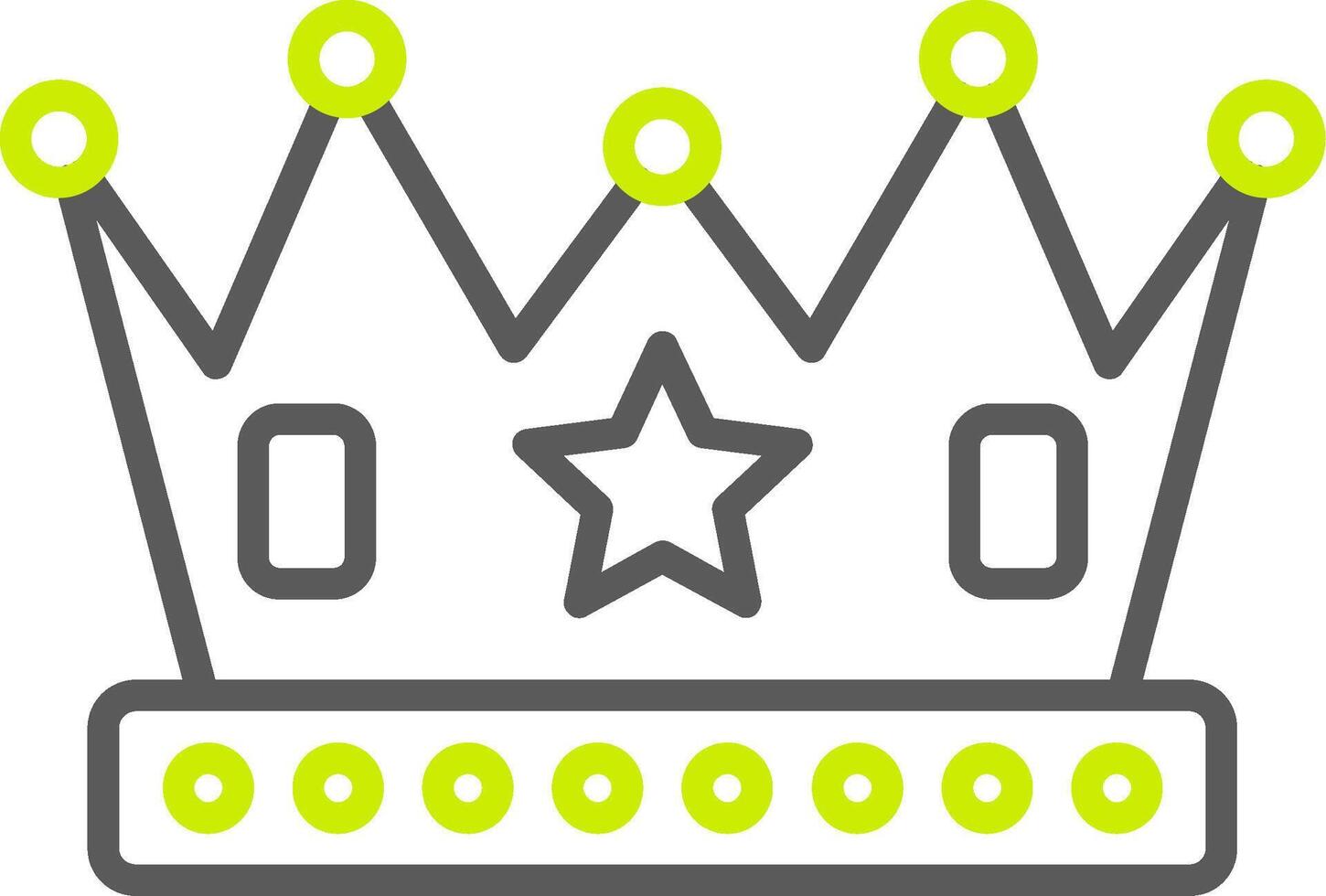 Crown Versatile App Object vector