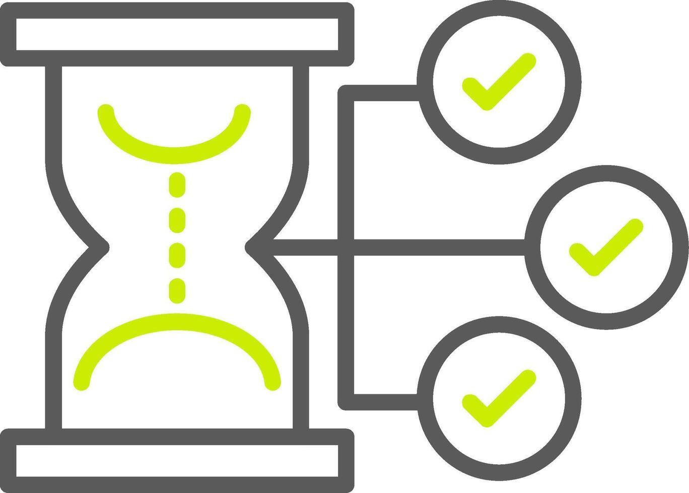 Hourglass Optimized App Object vector