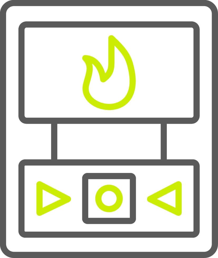 Fire Alarm Custom Tech Badge vector