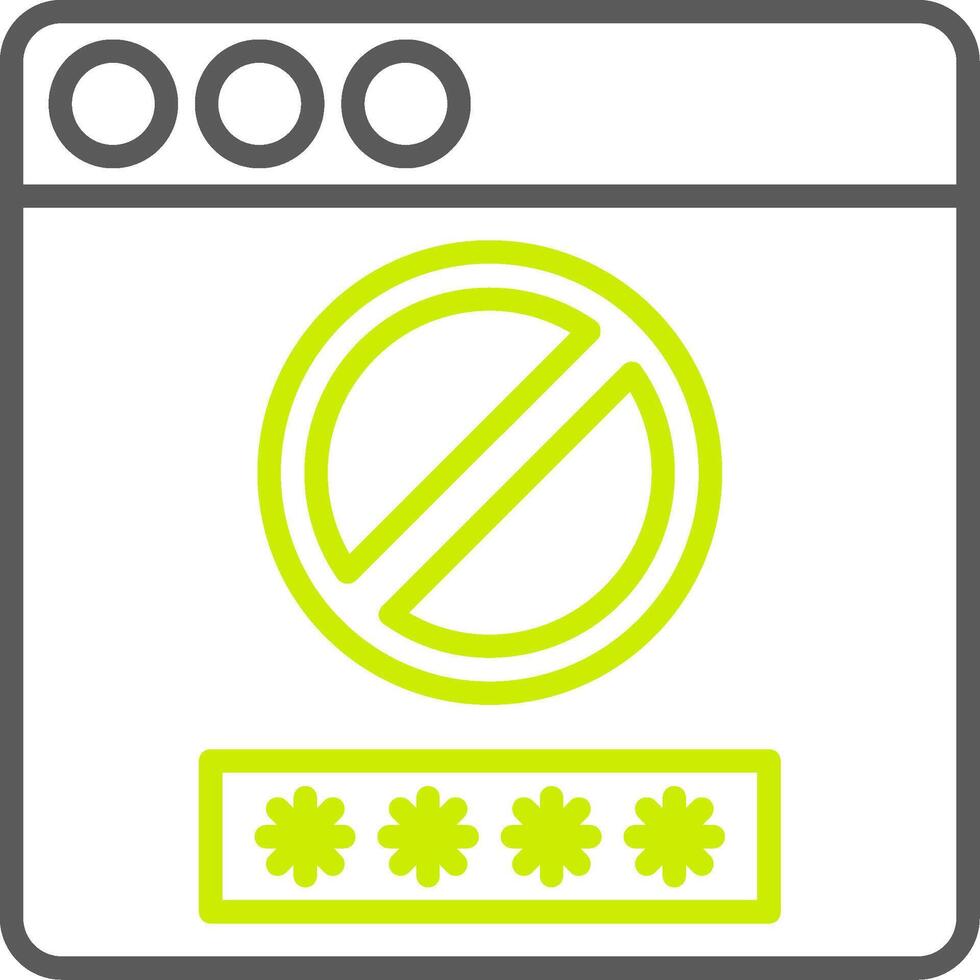 Access Denied Smart Creative Piece vector