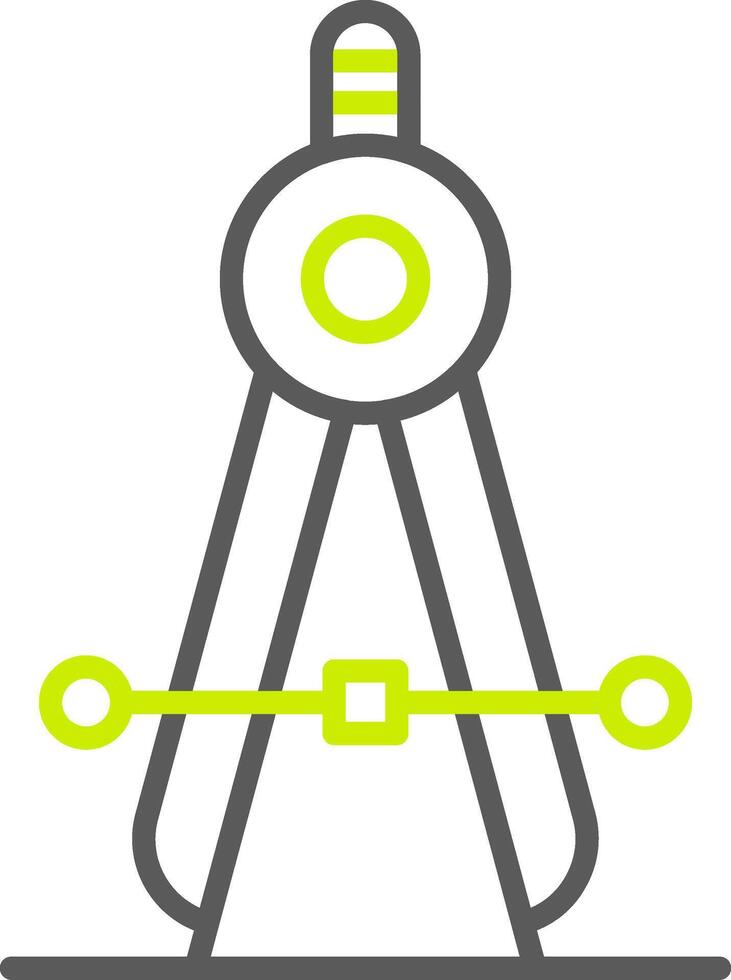 Compass Streamlined App Object vector