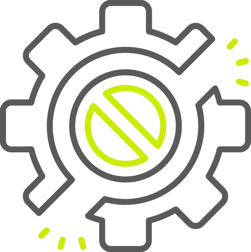 Disruption Bold Shape Icon vector