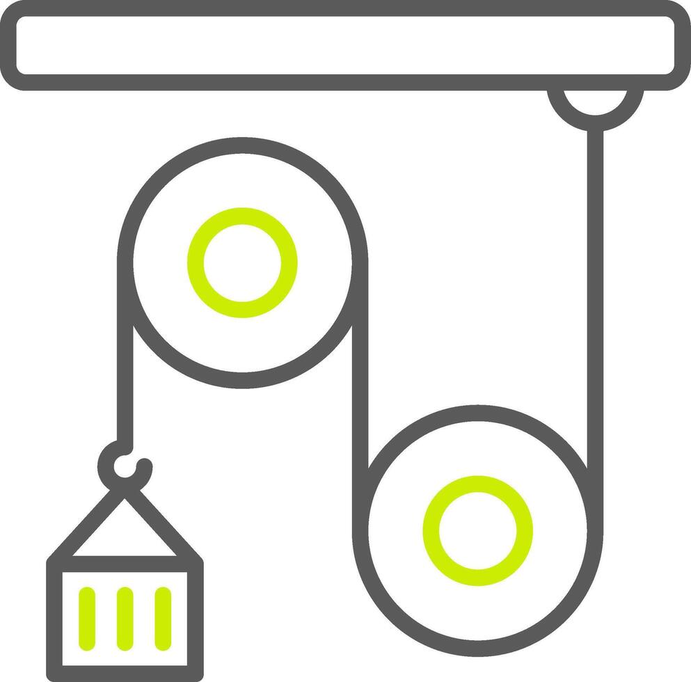 Pulley Advanced Visual Mark vector