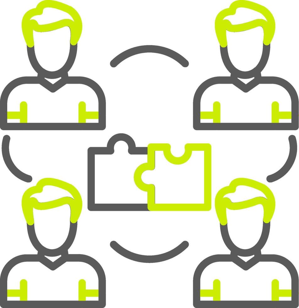 Team Building Versatile App Object vector