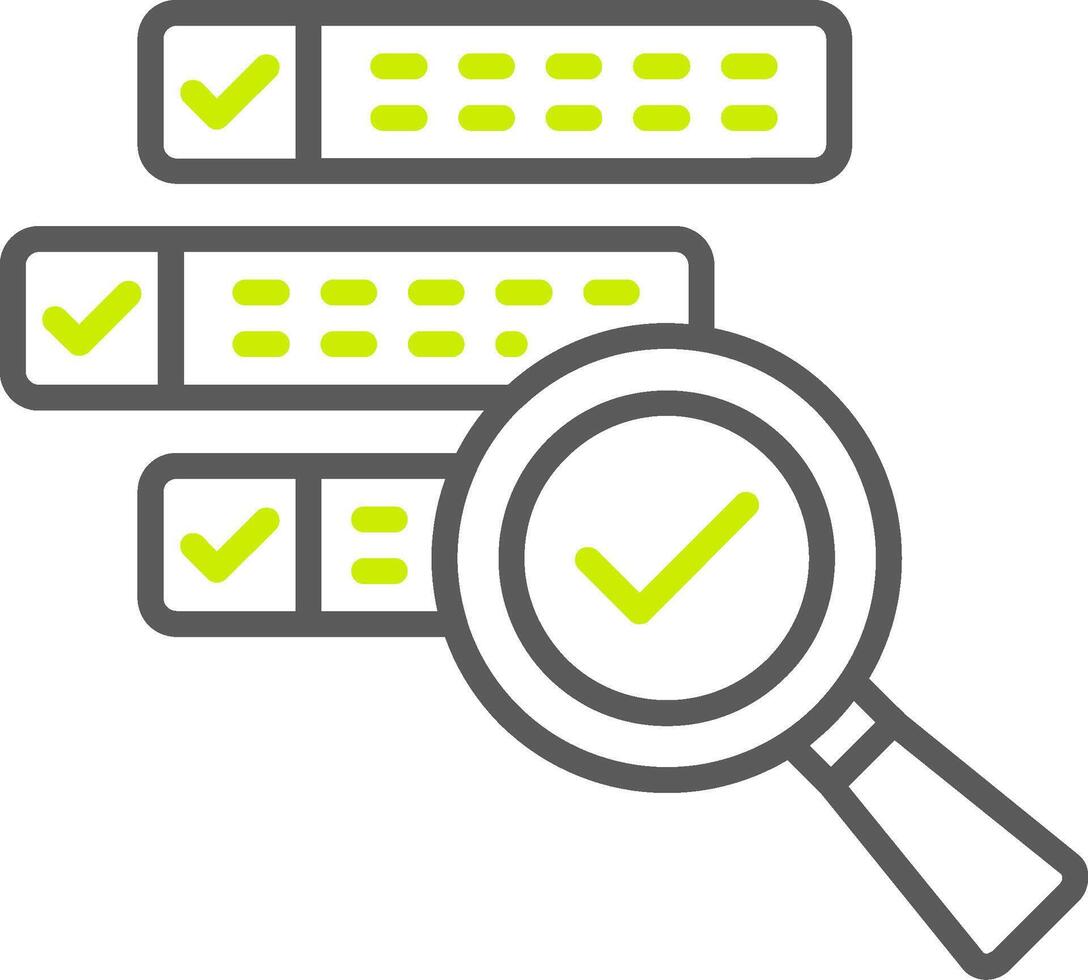 Boolean Search Dynamic UI Symbol vector