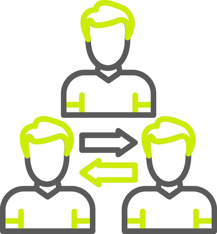 Intermediary Light Mode Icon vector