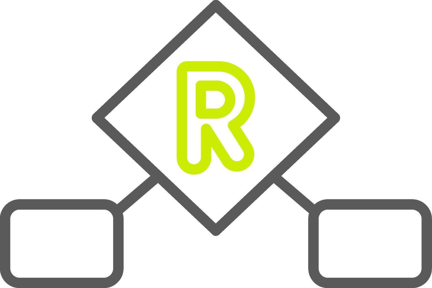 Relationship Custom Line Drawing vector