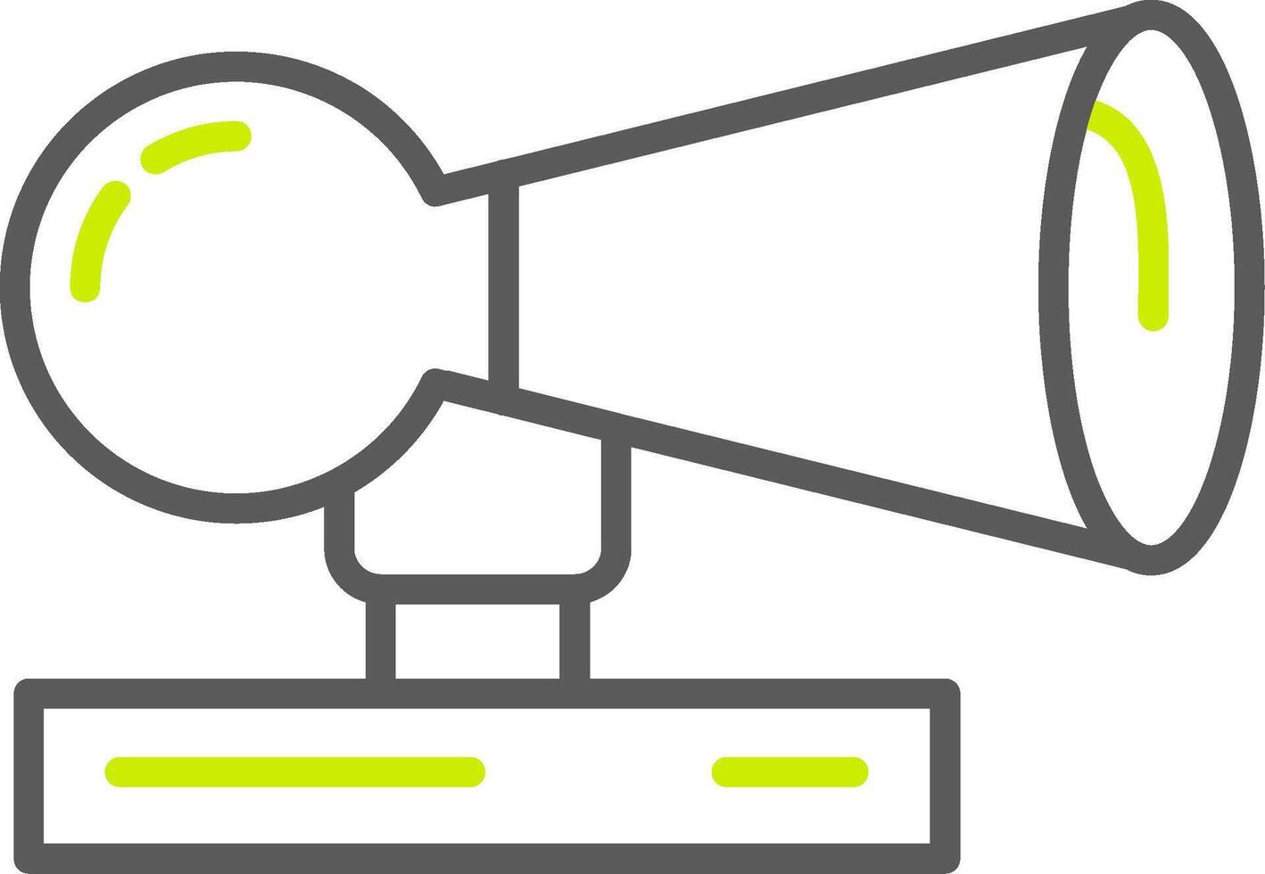 Klaxon Gradient Style Mark vector