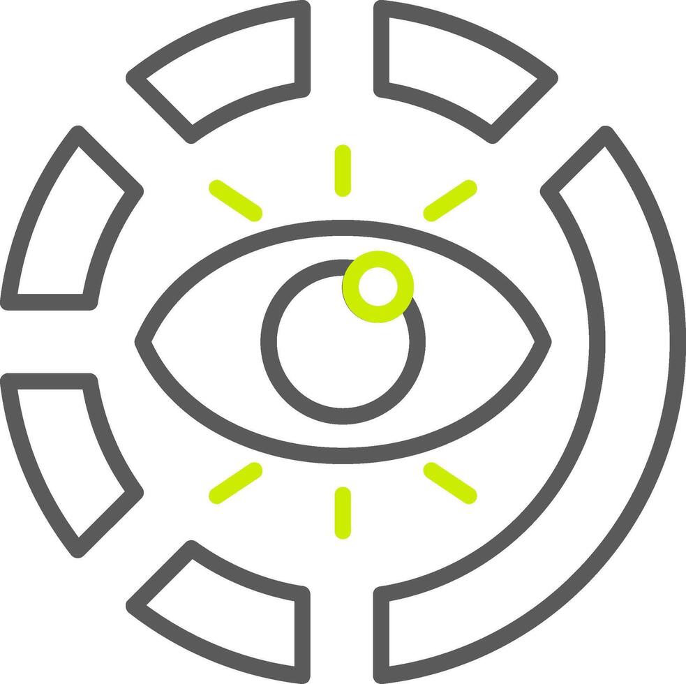 Data Visualization Polished Tech Badge vector