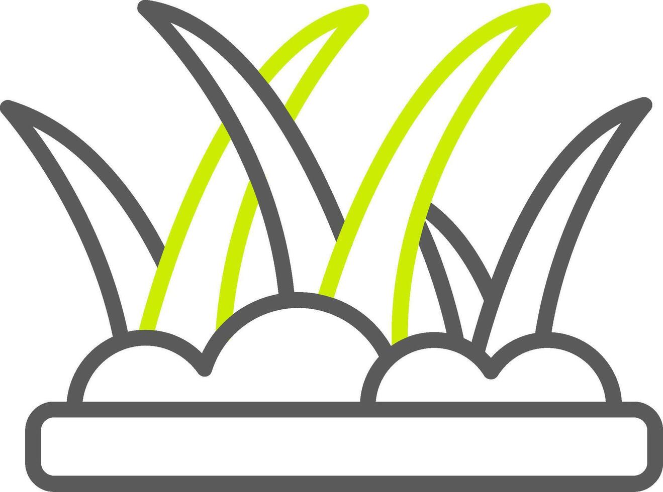 Grass Smart Visual Mark vector
