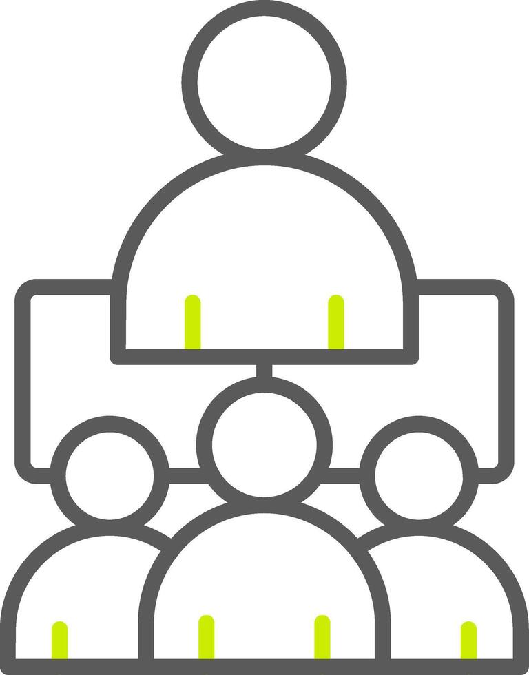 Leadership Functional Web Symbol vector