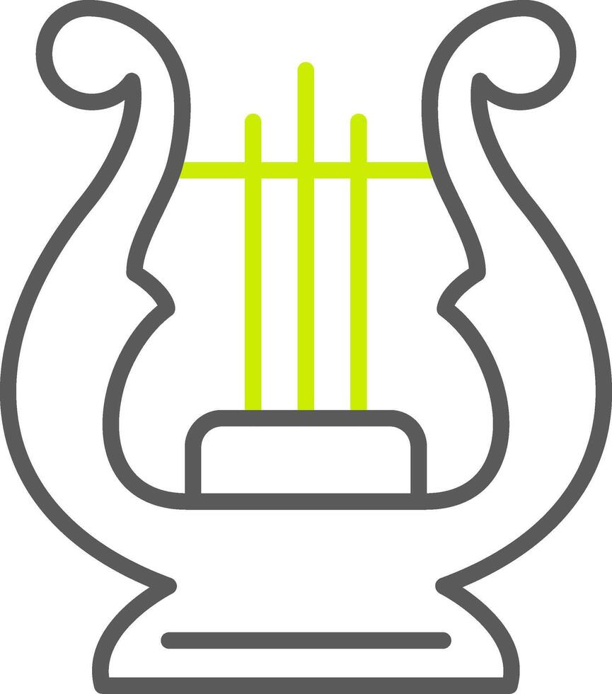 Lyre Light Mode Icon vector