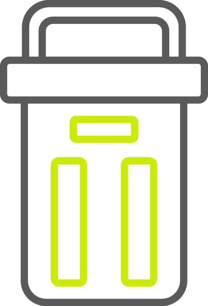 Trash Can Elegant Design Token vector