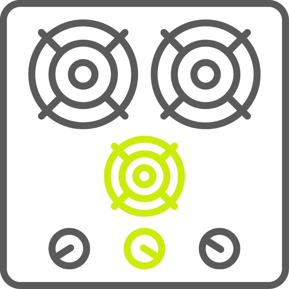 Stove Advanced Creative Piece vector