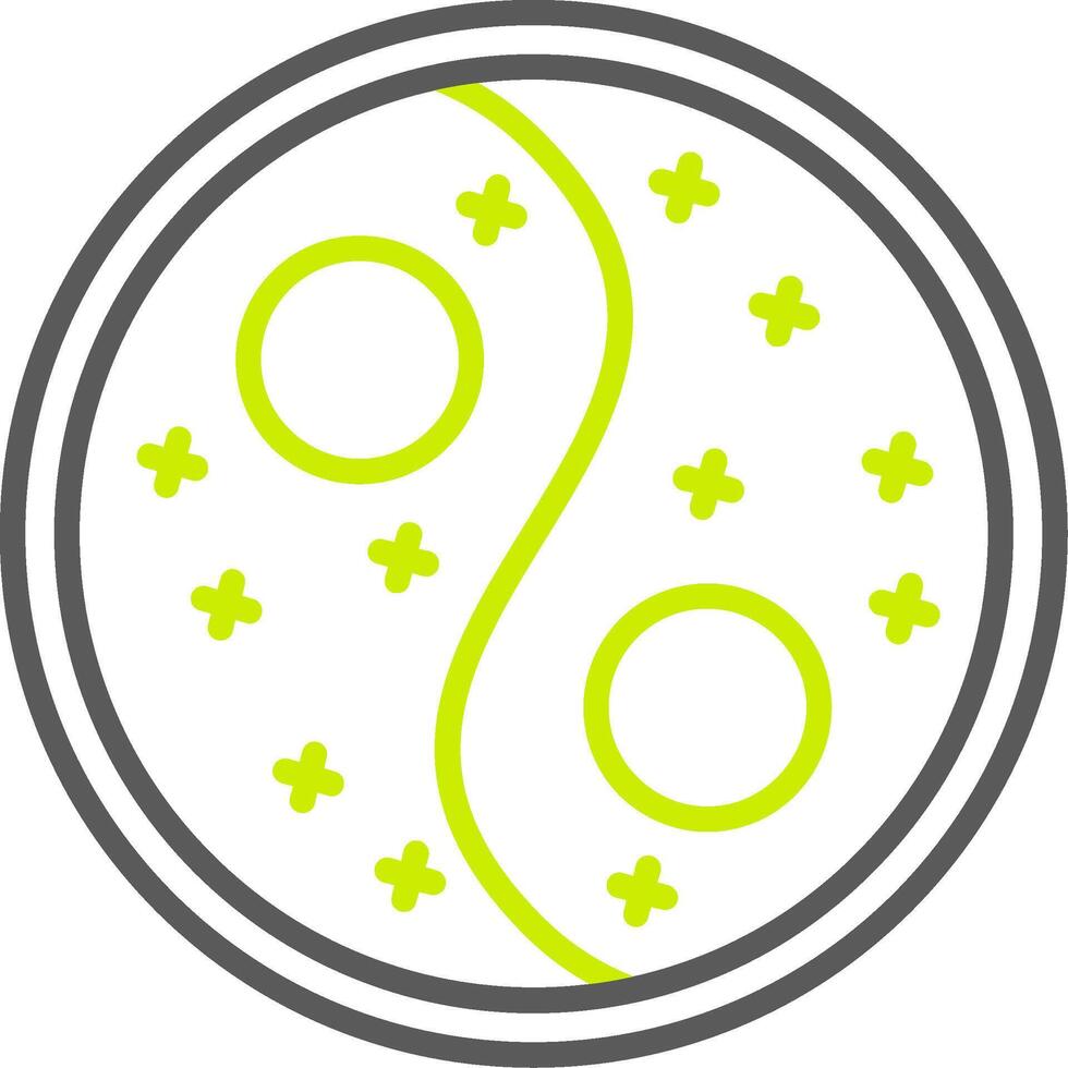Yin Yang Minimalist UI Block vector