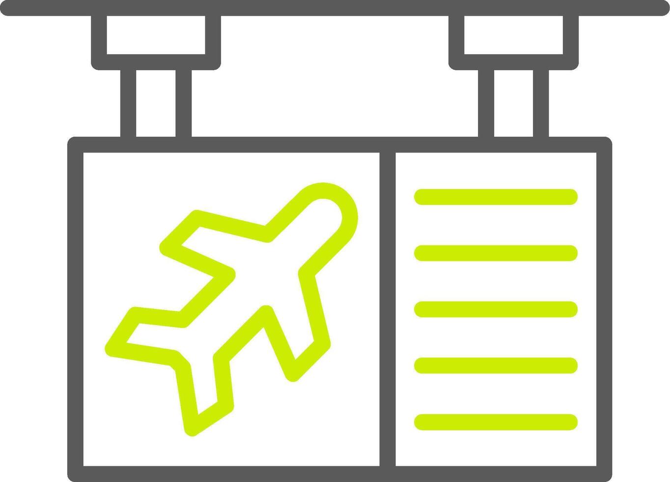 Boarding Gate Versatile App Object vector
