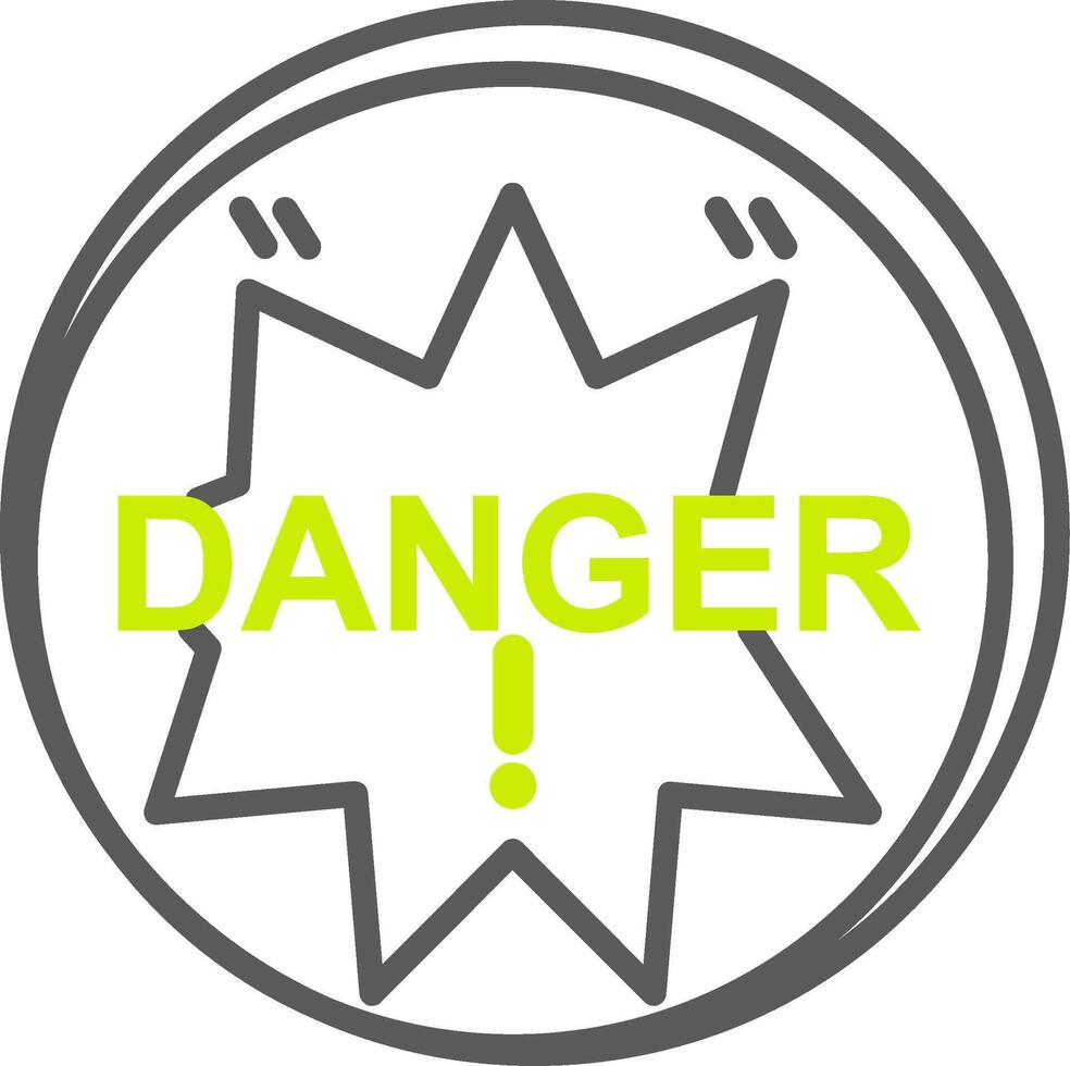Danger NextGen Visual Mark vector