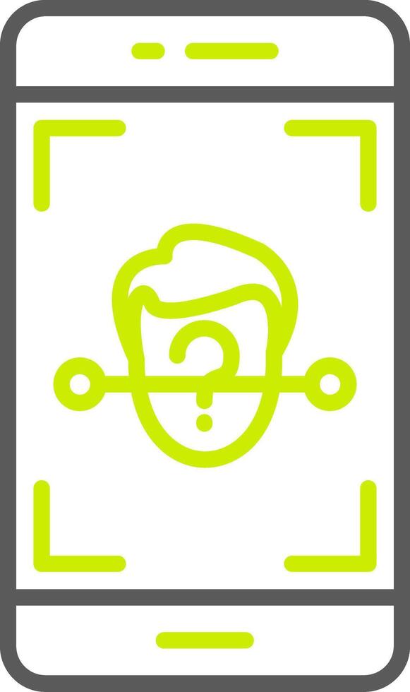 Face Id Optimized Visual Mark vector